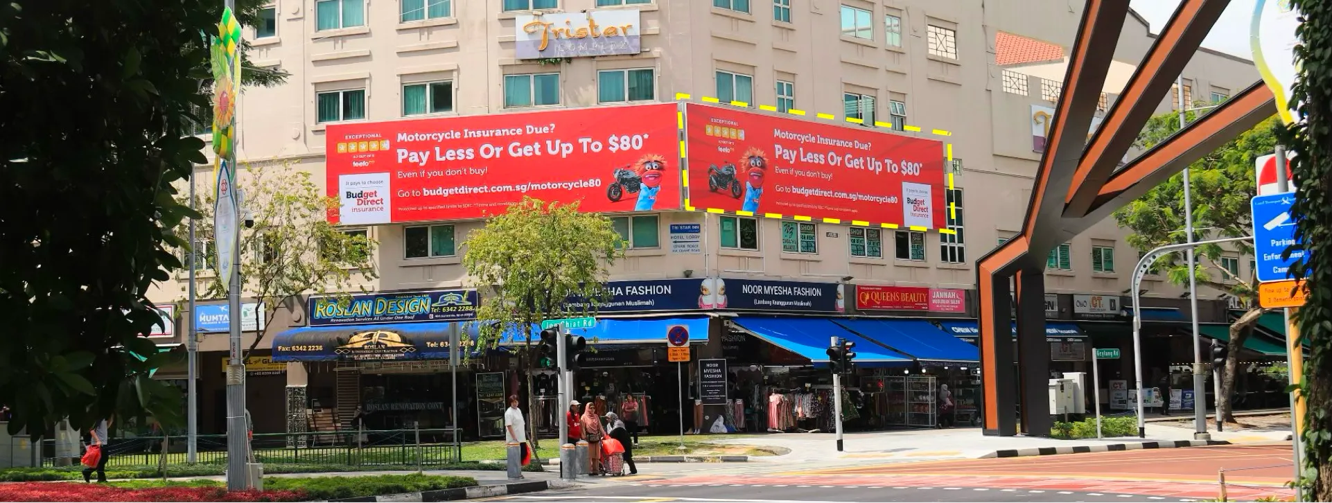 Geylang Serai Cultural Gateway Right